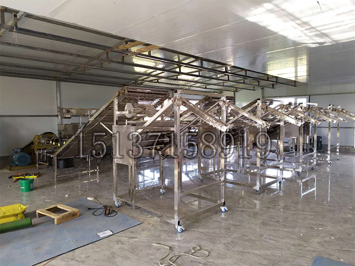 全自動米粉機安裝調試現場